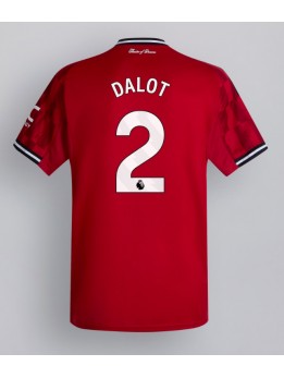 Billige Manchester United Diogo Dalot #2 Hjemmedrakt 2025-26 Kortermet